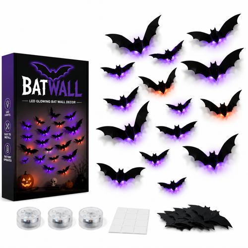 Halloween Bat Wall