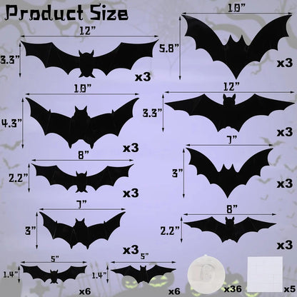 Halloween Bat Wall